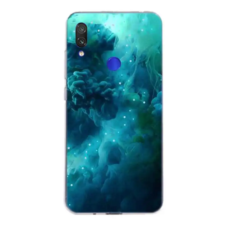 Цветной дымчатый чехол для Xiaomi Xiomi redmi Note 7 Pro 6 5 Plus 4 4A 4X 5A 6A S2 силиконовый из ТПУ с