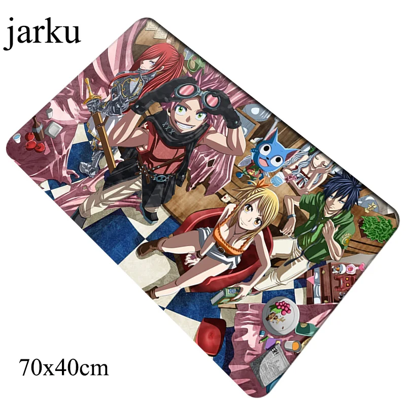 Size 700x400x3mm Коврик для мыши с изображением феи и хвоста 700x400x3 мм эргономичная компьютерная мышь игровой мат геймпад геймер для ноутбука игровой коврик для мыши офисный коврик для мыши - Цвет: Size 700x400x3mm