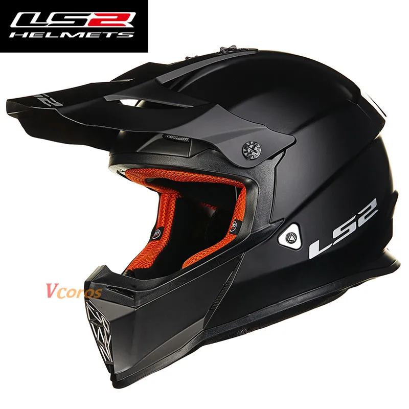 100% оригинал LS2 MX437 atv dirtbike cross moto rcycle мотоциклетный шлем для кросса внедорожный