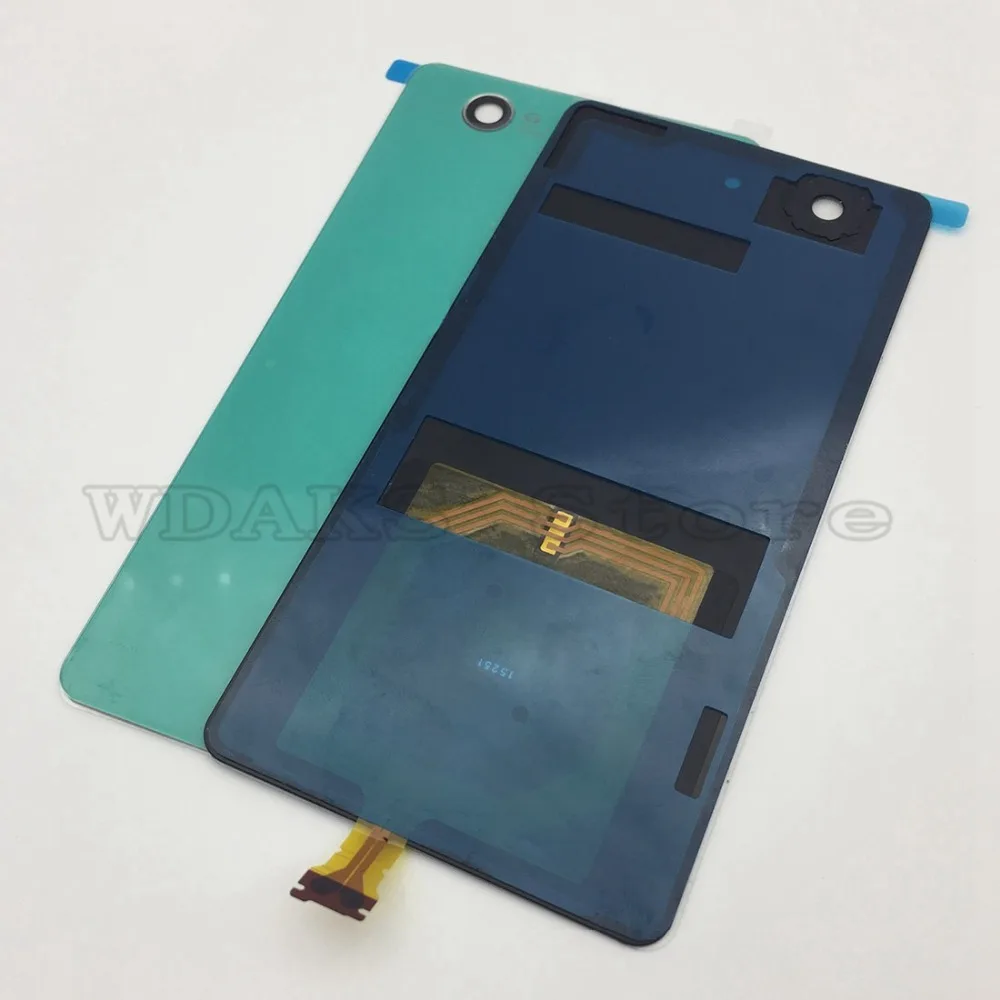 С NFC антенной для sony Xperia Z3 Compact D5803 D5833 Крышка батарейного отсека Корпус Мини заднее
