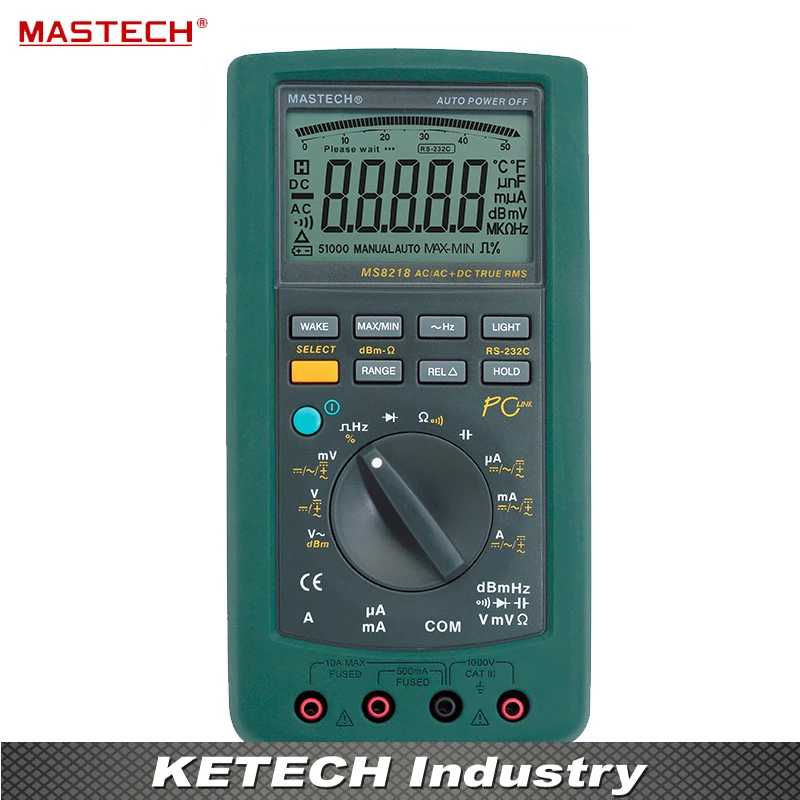 MS8218 Высокая точность аналоговый мультиметр универсальный счетчик 50000 цифры|analog