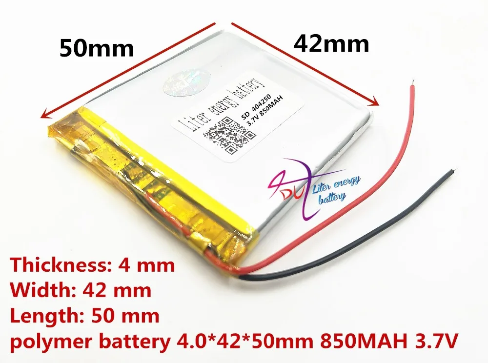 404250 3 7 V 850MAH 404050 лазерный балансировочный инструмент рекламное оборудование