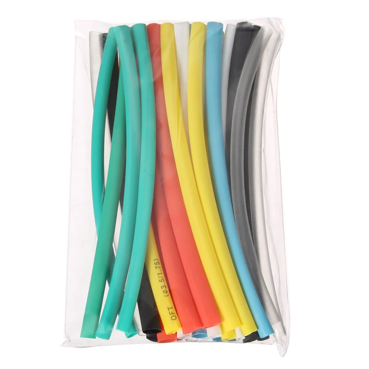 Новинка 315 шт. 6 размеров в ассортименте разноцветные полиолефиновые 2:1