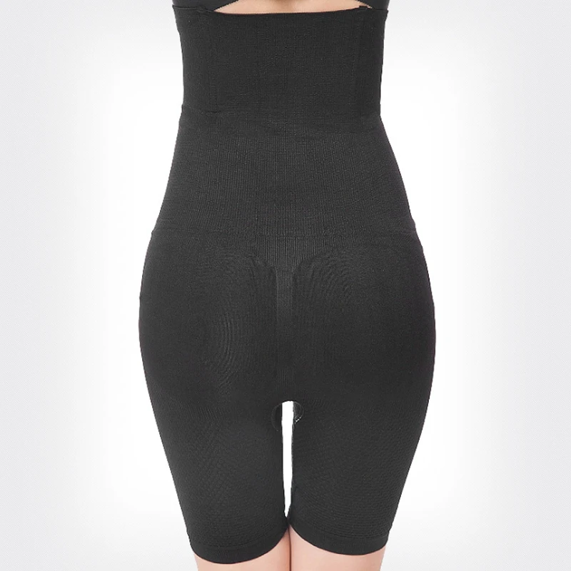 Высокая талия бесшовное корректирующее белье Управление трусики живота животик