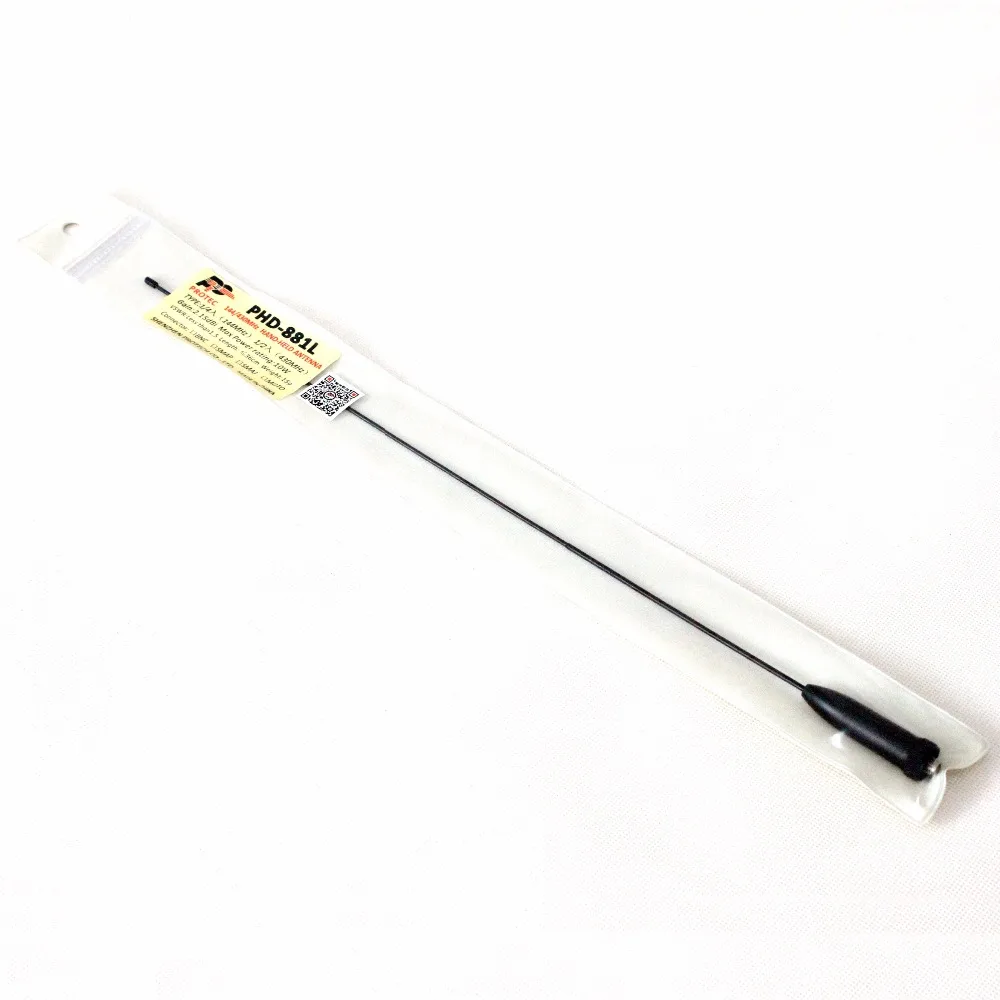 PHD 881L SMA Женская VHF/UHF двухдиапазонная антенна для KENWOOD BAOFENG UV 5R 82 BF F8HP GT 3 KG UVD1P TH UVF1