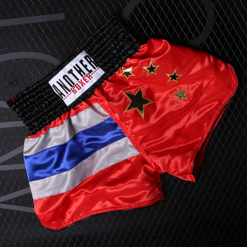 Шорты детские для бокса в стиле муай тай боевые спортивные штаны mma тренировок