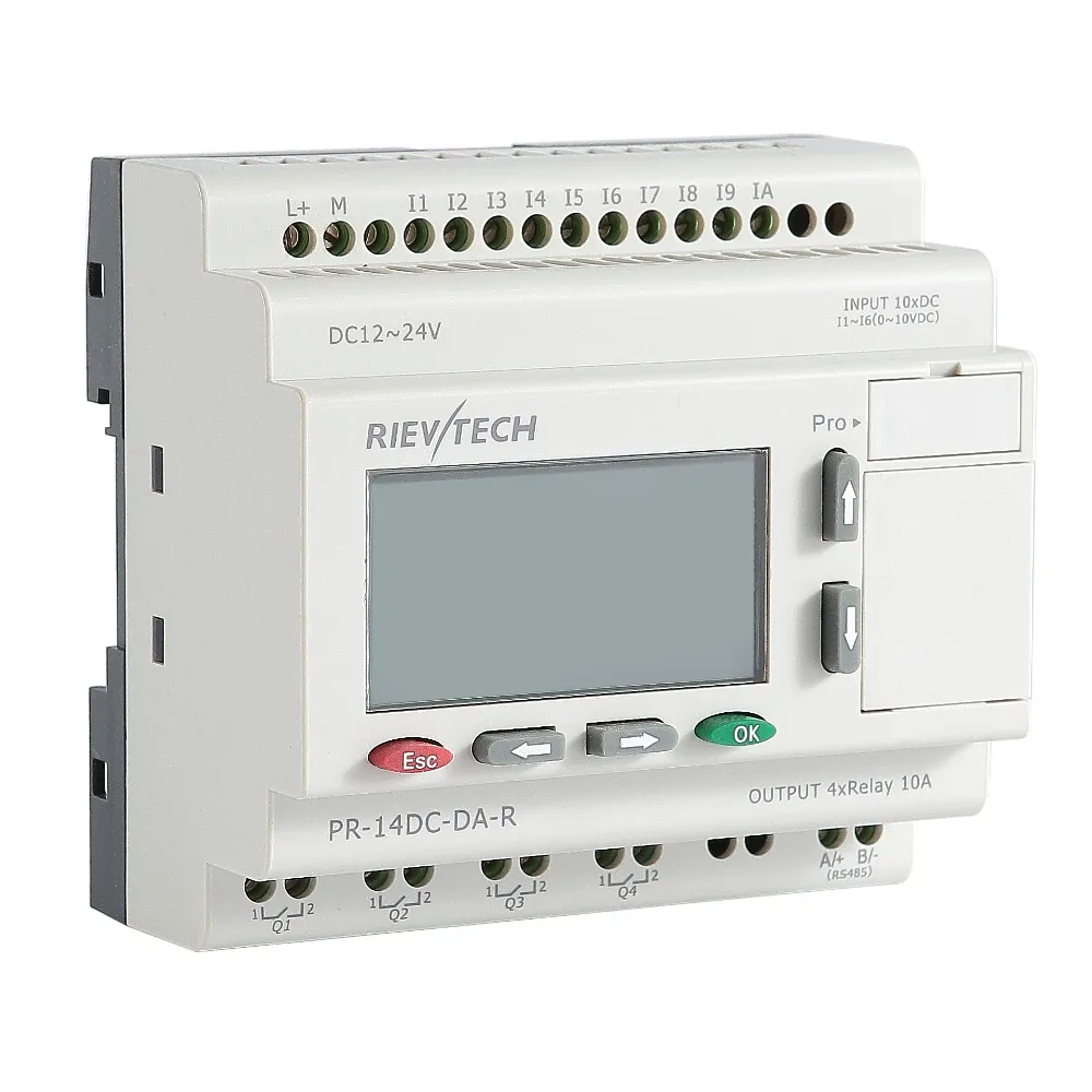 RIEVTECH Micro Automation suluitions provider. Программируемый релейный демонстрационный модуль