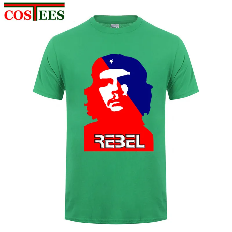 Забавная футболка Rebel Che Guevara Мужская коллекция 2017 года модная брендовая одежда
