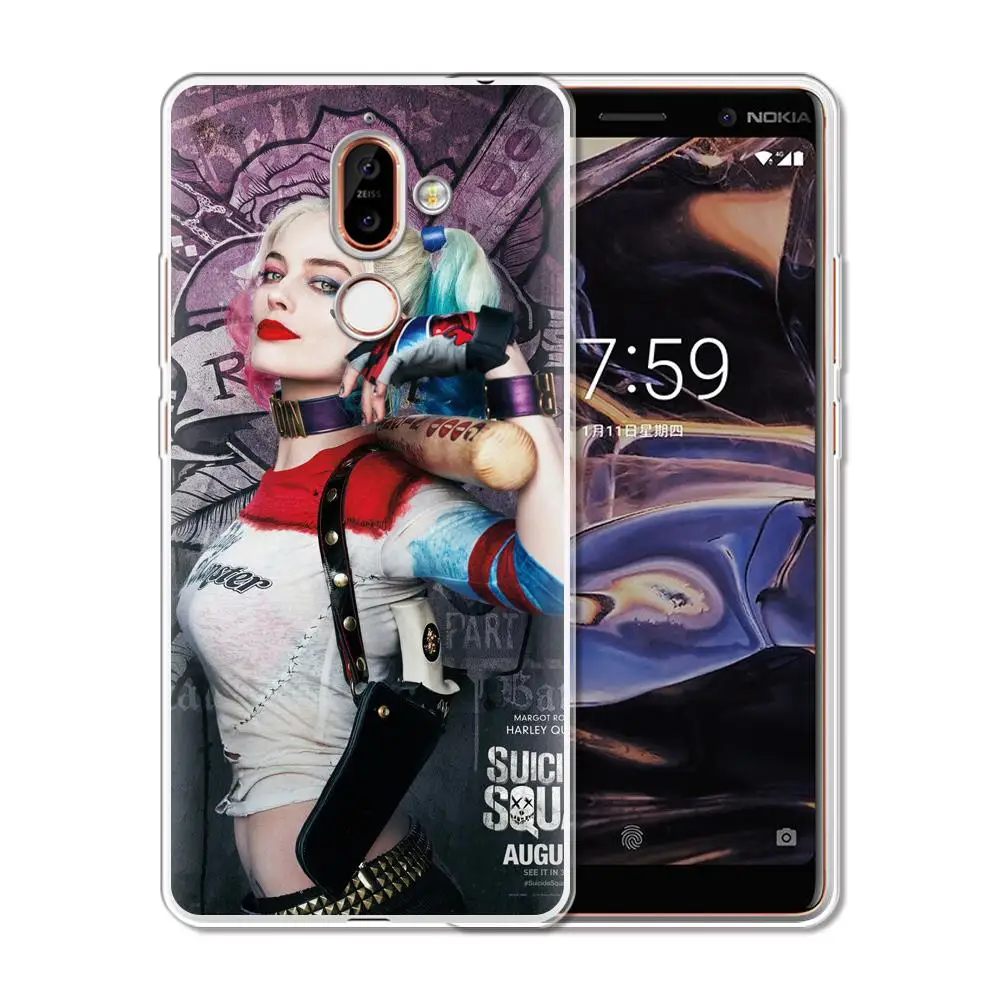 8184 Классный Мягкий силиконовый чехол для Nokia на возраст 1, 2, 3, 5, 6, 7 Plus, 8, Nokia3 чехол для телефона чехол для Nokia 6 2,1 3,1 5,1 6,1 7,1 плюс - Цвет: 8184