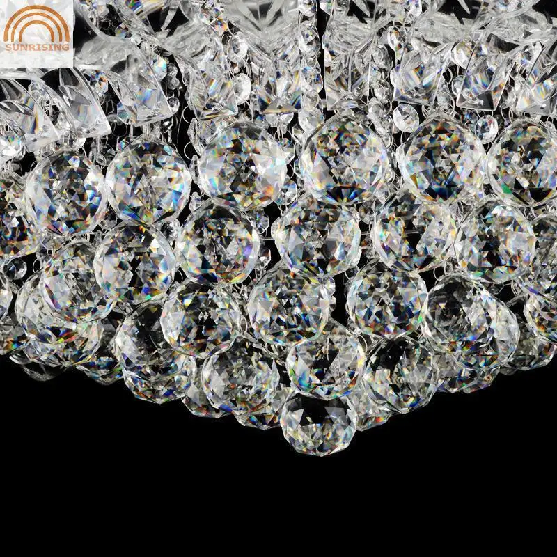 Лидер продаж Хрустальные люстры de luminaras para sala современная мода k9 Хрустальная люстра дома деко освещения