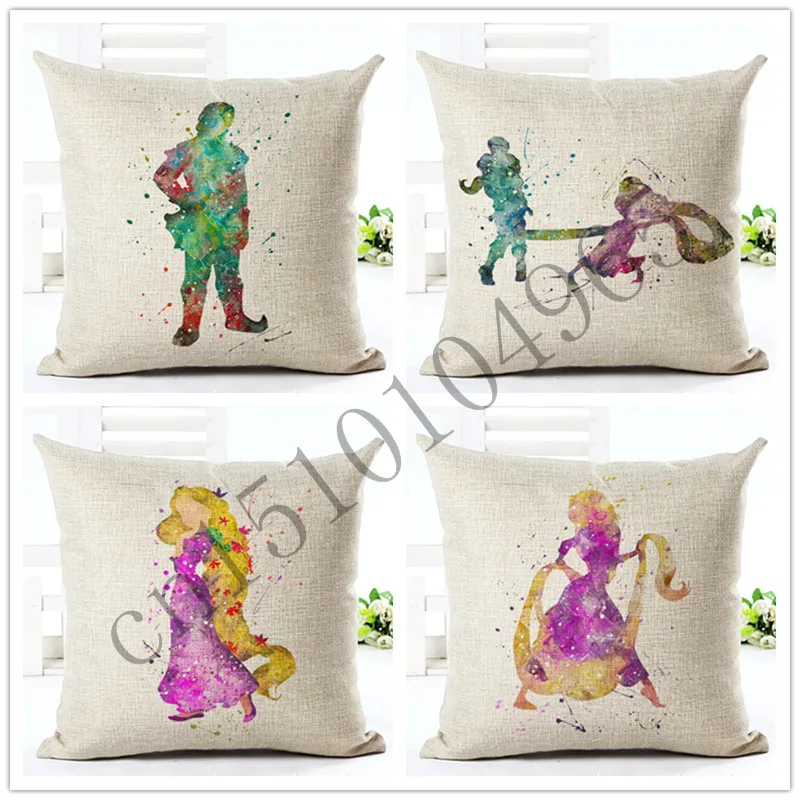 Мультяшный стиль красочные длинные волосы женские новые домашние декоративные