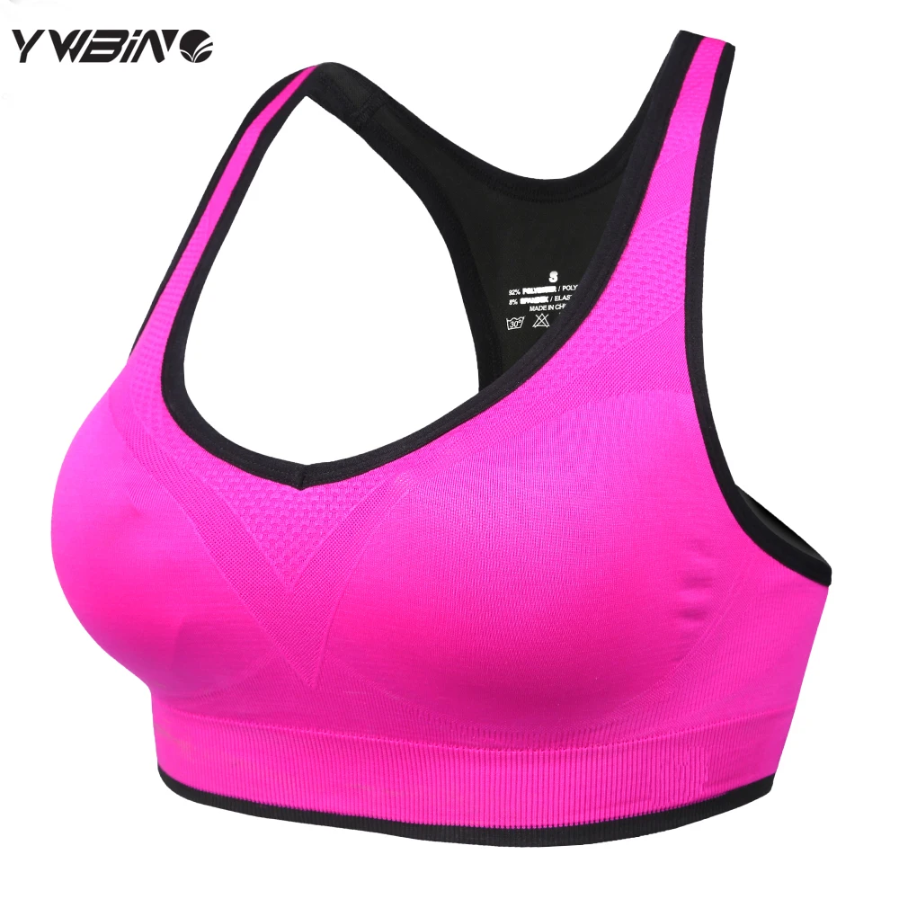 Бренд ywbin спортивный бюстгальтер для женщин топ Вибростойкий занятий йогой с