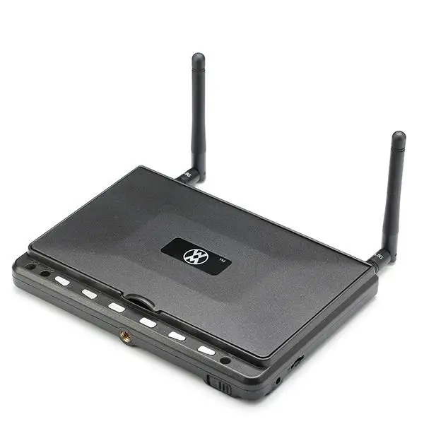 Skyzone HD02 40CH 5 8G 7 дюймов 1024x600 HD FPV монитор высокой четкости компьютерных мониторов