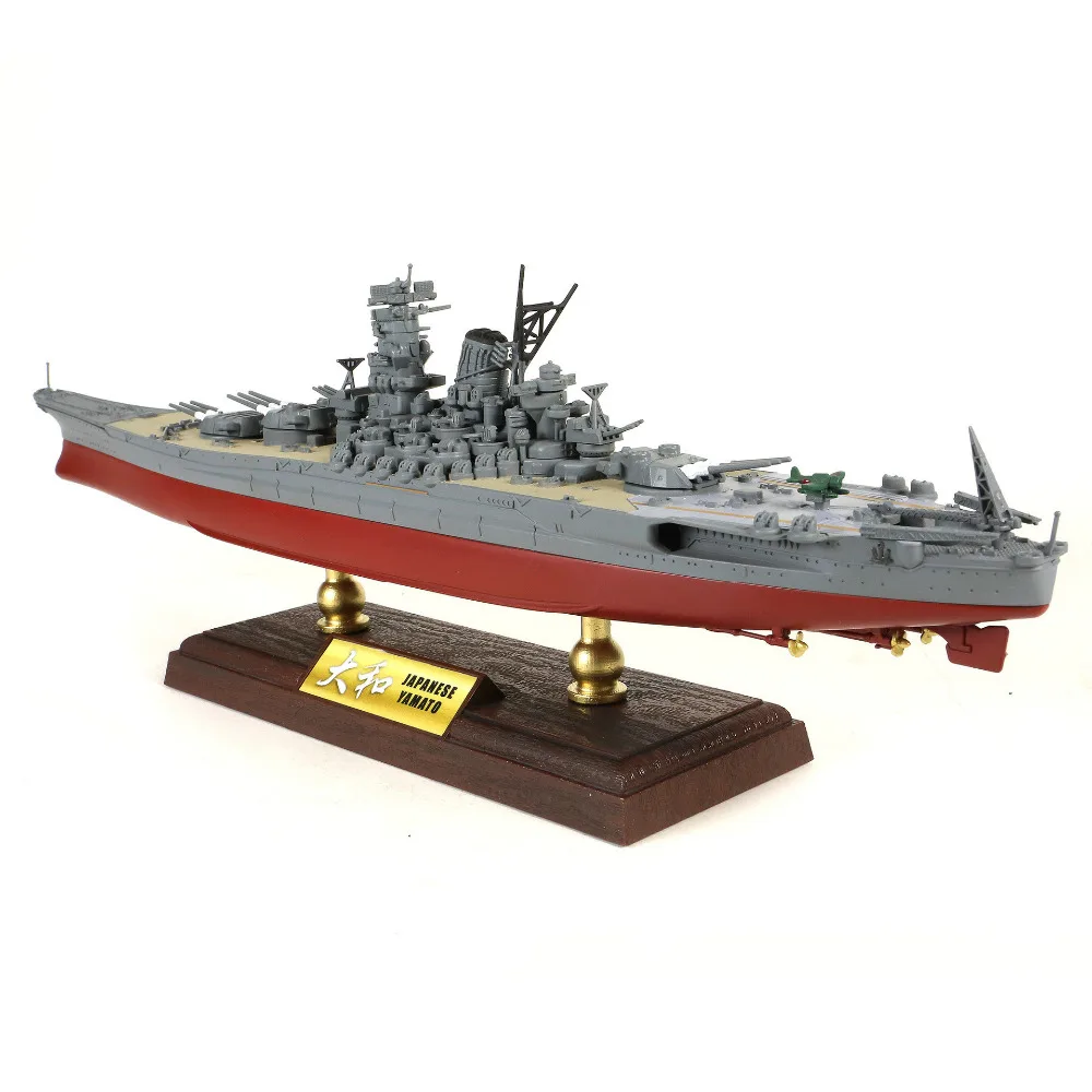 1: 700 Japan Yamato статическая готовая продукция модель броненосца из сплава украшение
