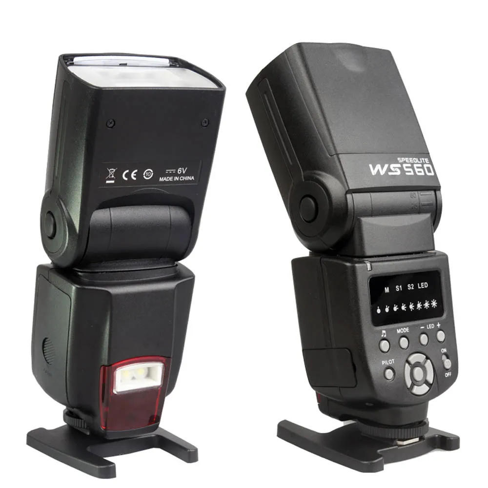 

NEW Flash Speedlite WS-560 Camera flash for NIKON D3100 D5100 D7000 Canon 60D 600D 650DV 70D 5D 1D 5DII 5DIII 50D Olympus