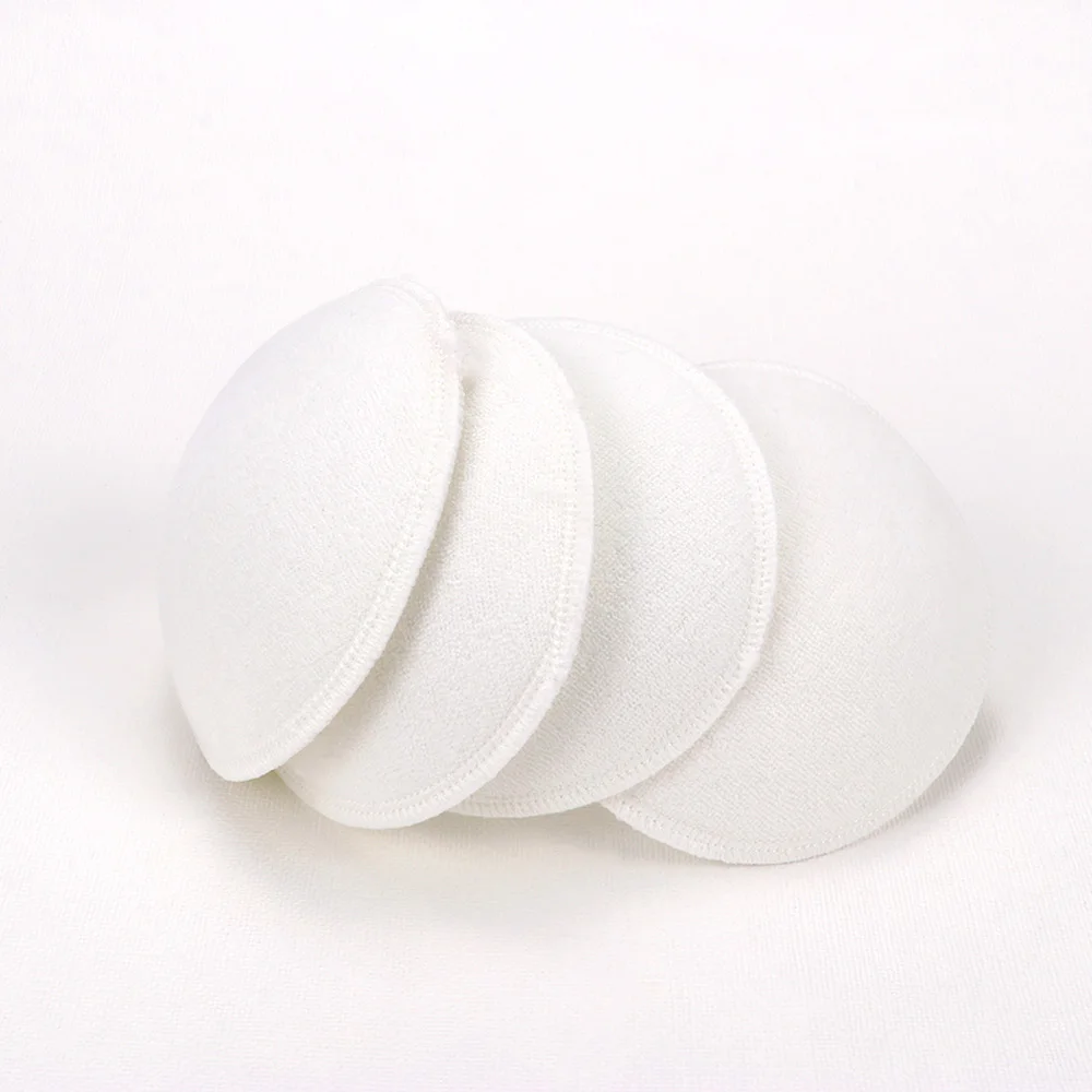 4PCS Baby Feeding Breast Pad Washable Anti-overflow Pads Maternity Nursing Soft Absorbent Reusable | Мать и ребенок
