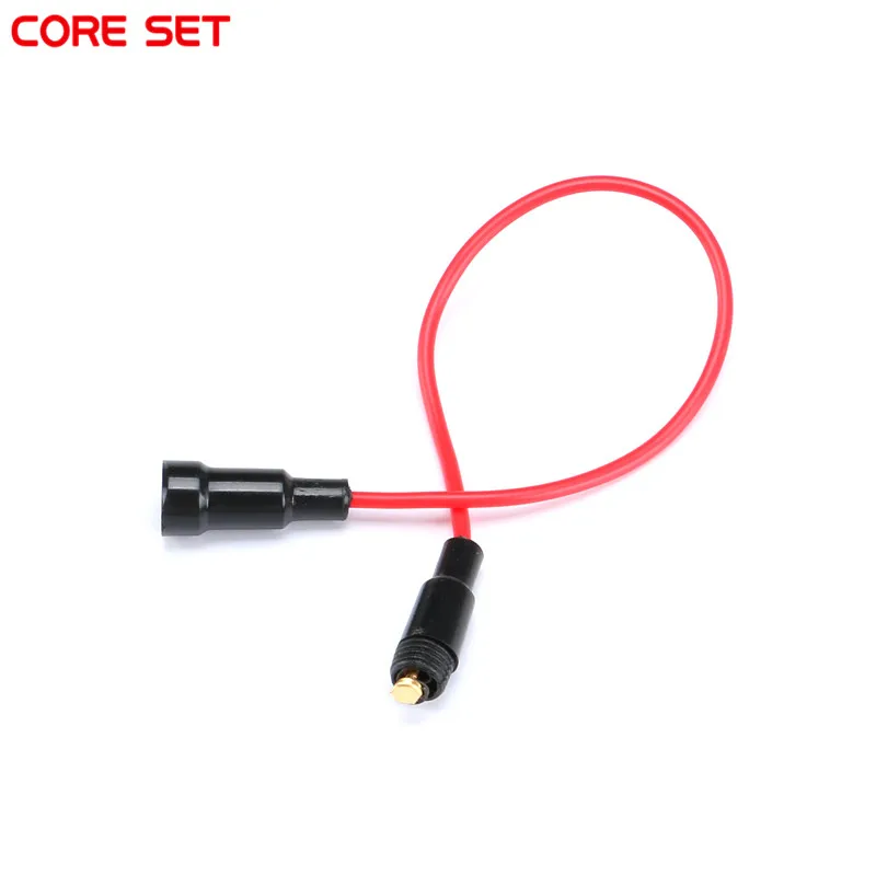 Держатель предохранителя 10 шт./лот стеклянный держатель 5 х20 мм с кабелем 22 AWG