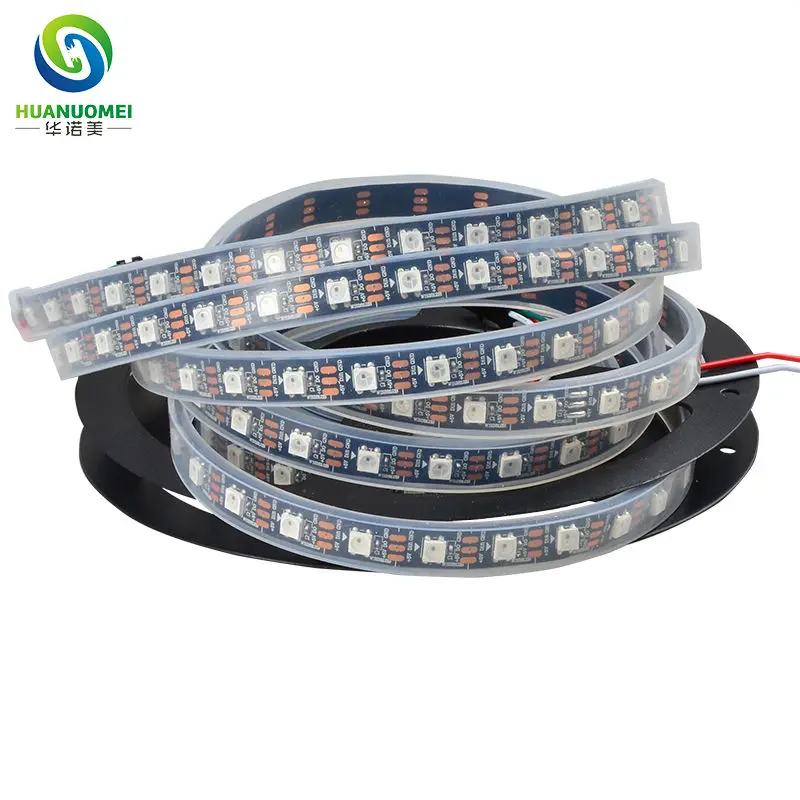 Светодиодная лента ws2812b 5 м 60 светодисветодиодный дов пиксельная rgb ws2812 в