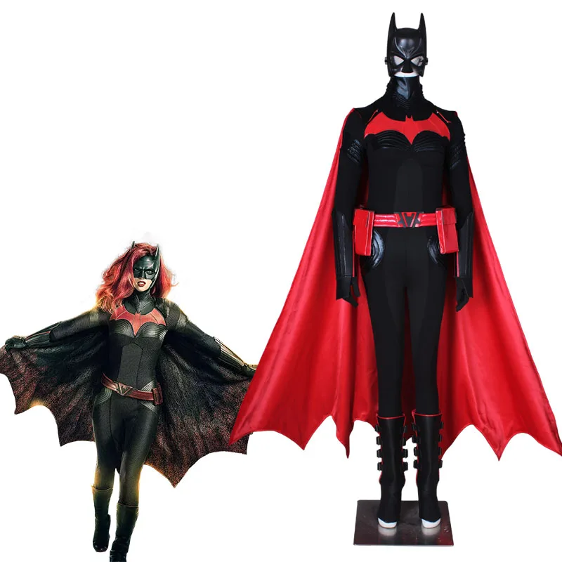 Женский костюм Бэтгерл для косплея Бэтмена Хэллоуина супергероя | Тематическая