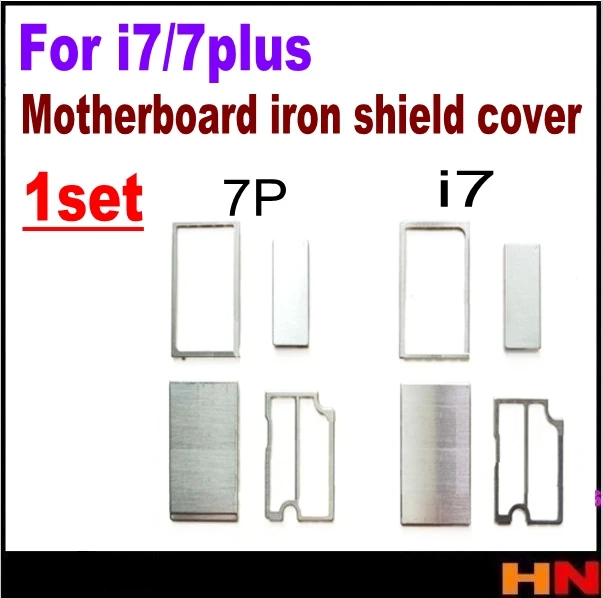 10 комплектов для iPhone 5 5G 4 4S 5S 6 6s plus новая материнская плата EMI shield Веб-материнская плата чистая Защитная крышка Запасные части