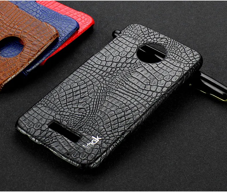 Чехол Для Moto Г Играть Оригинал IMAK Роскошь Крокодил Зерна PU Кожаный Мото Силы
