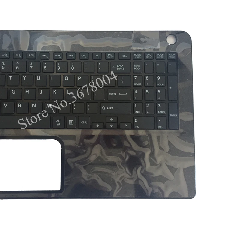 Новый верхний Упор для рук дело США Клавиатура ноутбука Toshiba Satellite L50-B L50D-B L50DT-B L50T-B