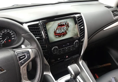 " Android 9,1 Автомобильный gps плеер Navi для Mitsubishi Pajero Sport 19 с 4+ 64G 8 ядро без DVD радио мультимедиа головное устройство