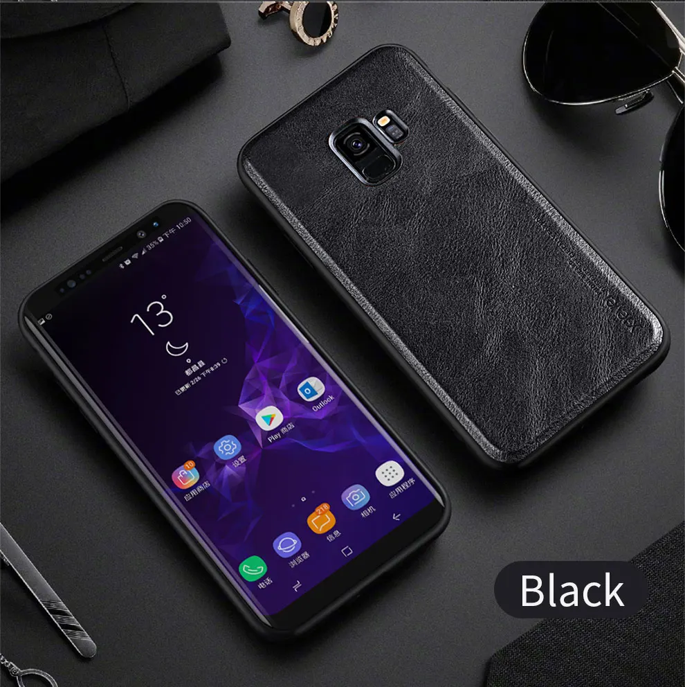 X-Level кожаный чехол для samsung S9 Plus мягкий Силиконовый противоударный чехол для samsung Galaxy s9 s9+ чехол