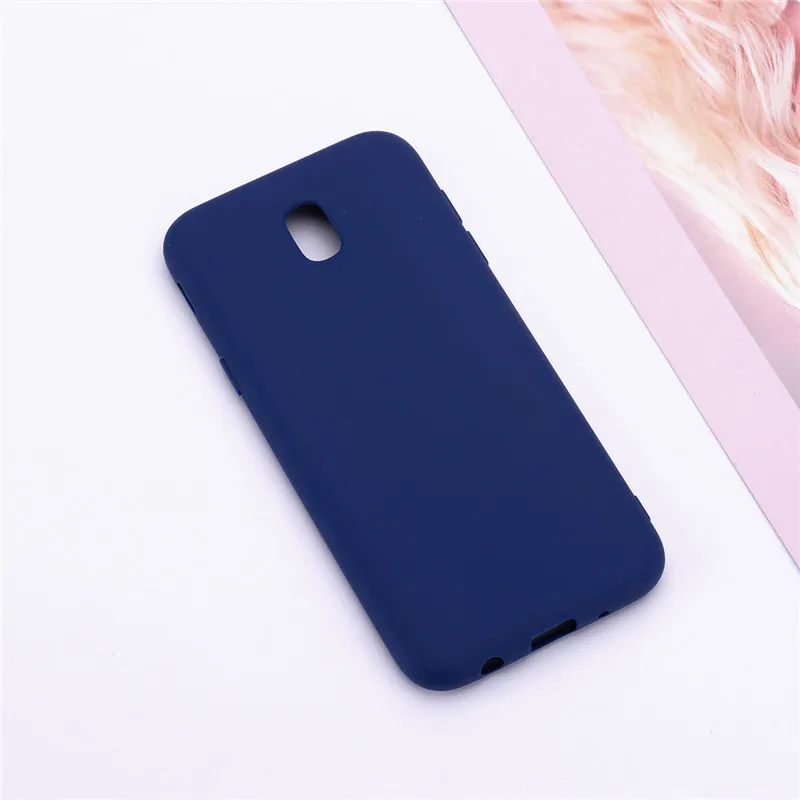 Dark Blue Мягкий силиконовый чехол для samsung Galaxy J5 чехол силиконовый карамельный цвет Силиконовая задняя крышка для samsung J5 чехол для телефона - Цвет: Dark Blue