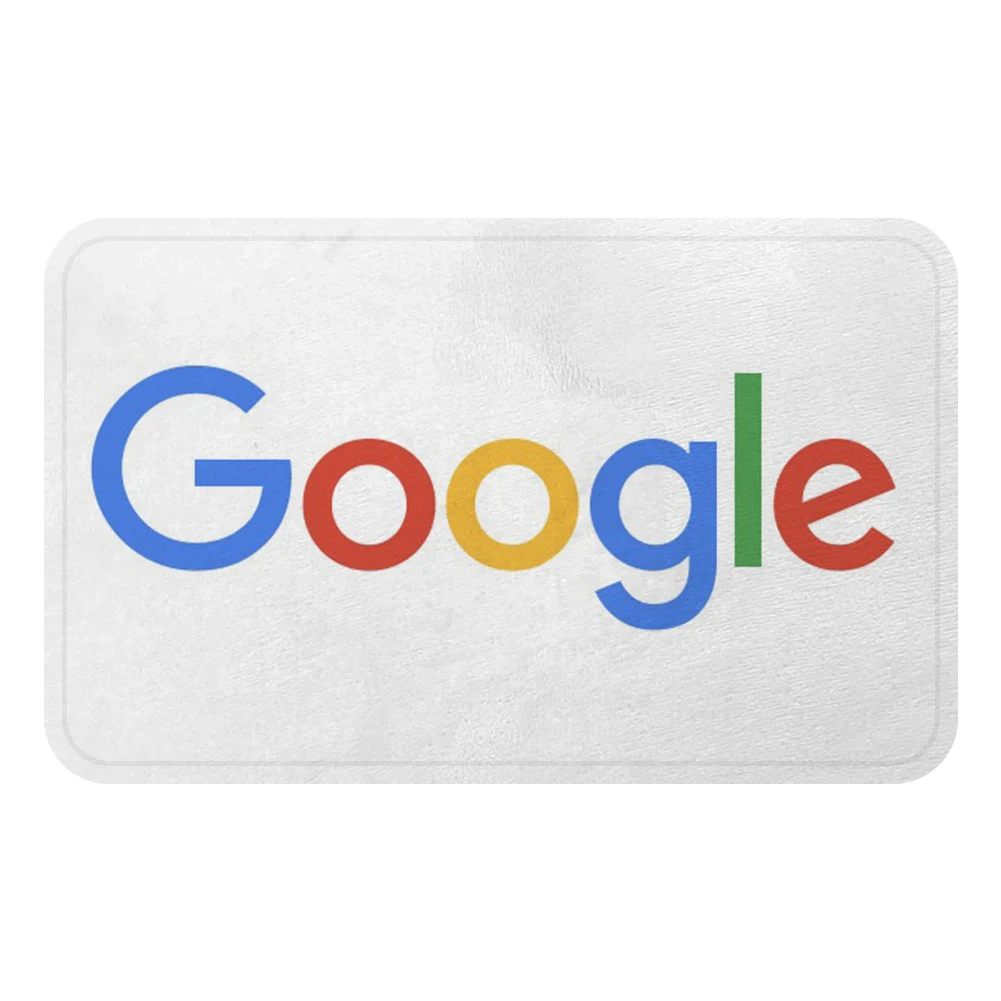 Google Microsoft Facebook Youtube Instagram коврик для ванной декоративные Противоскользящие