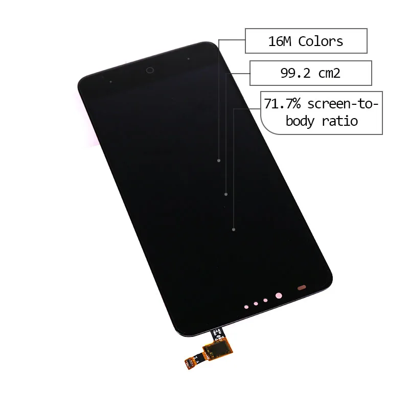 Для ZTE ZMax Pro Z981 ЖК-дисплей с сенсорным экраном дигитайзер для дисплей экран 6