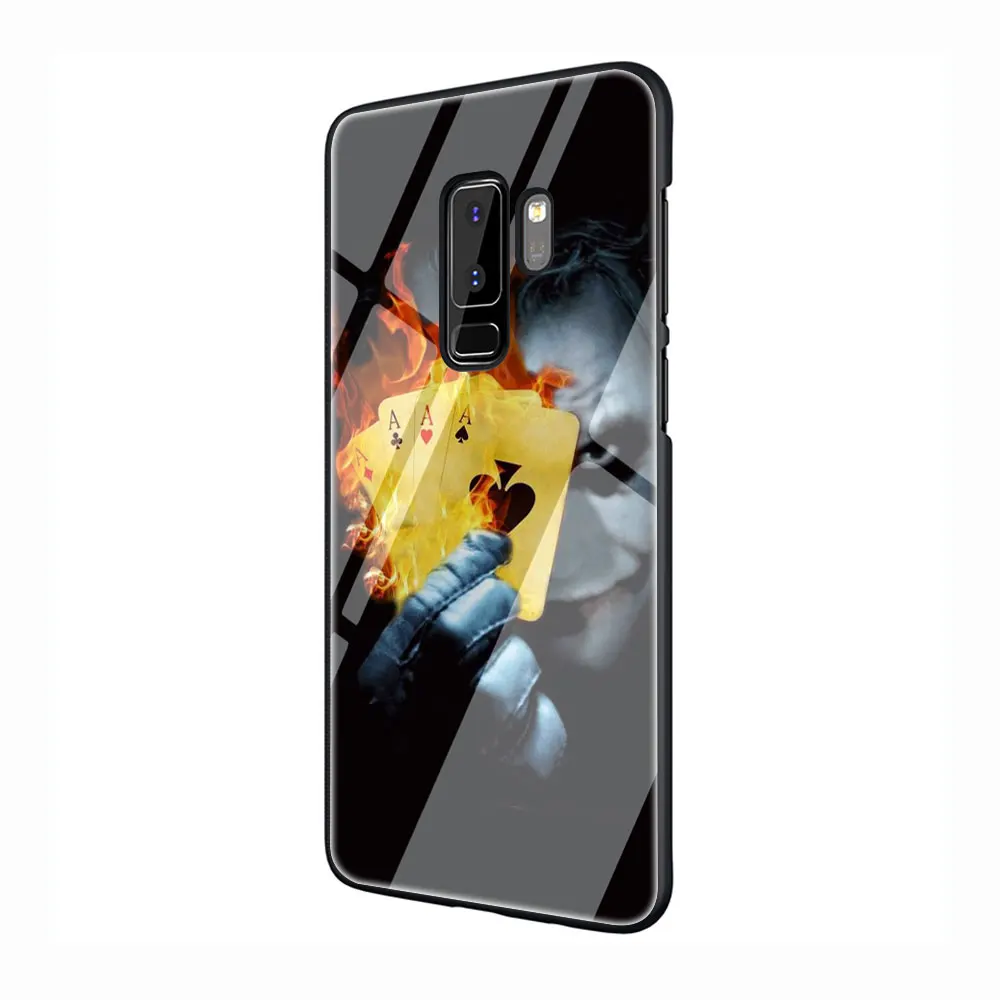 G4 Черный чехол из закаленного стекла ТПУ для Galaxy S7 Edge S8 S9 S10 Plus Note 8 9 10 A10 20 30 40 50 60 - Цвет: G4