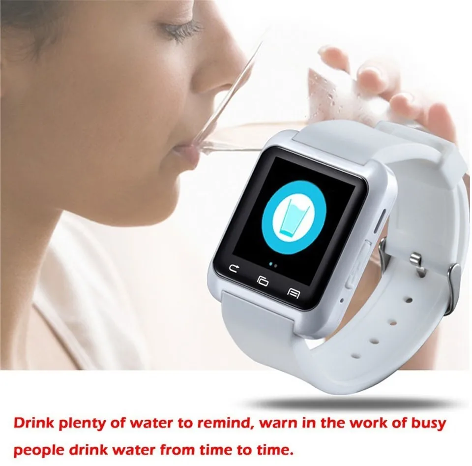 SmartWatch для Android наручные U80 смартфонов IOS Apple iPhone 5/5C/5S/6/6 Пульс Samsung S3/S4/S5 Примечание
