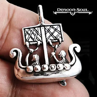 SDrakkar доставка 10 шт. vicинг норвежский Длинная подвеска в виде лодки Viking Ship Dragonsoul