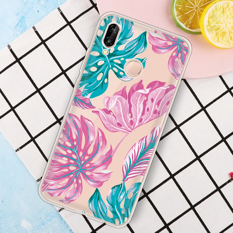 Мягкий ТПУ чехол для Huawei P30 P20 Pro Lite P Smart Plus 2019 силиконовые чехлы телефонов Honor 10 20i 10i