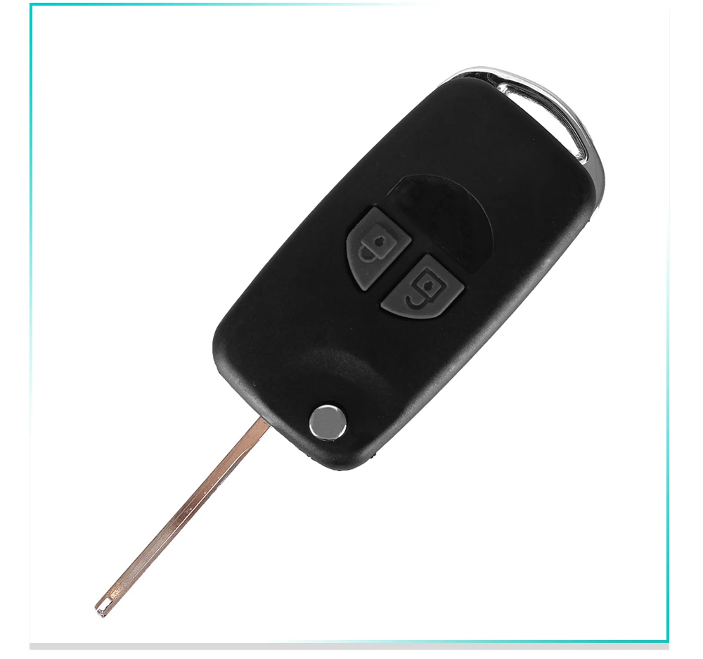 Чехол для ключей Dandkey с 2 кнопками для Suzuki Swift Grand SX4 Liana Aerio Vitara GRAND VITARA Jimny TOY43