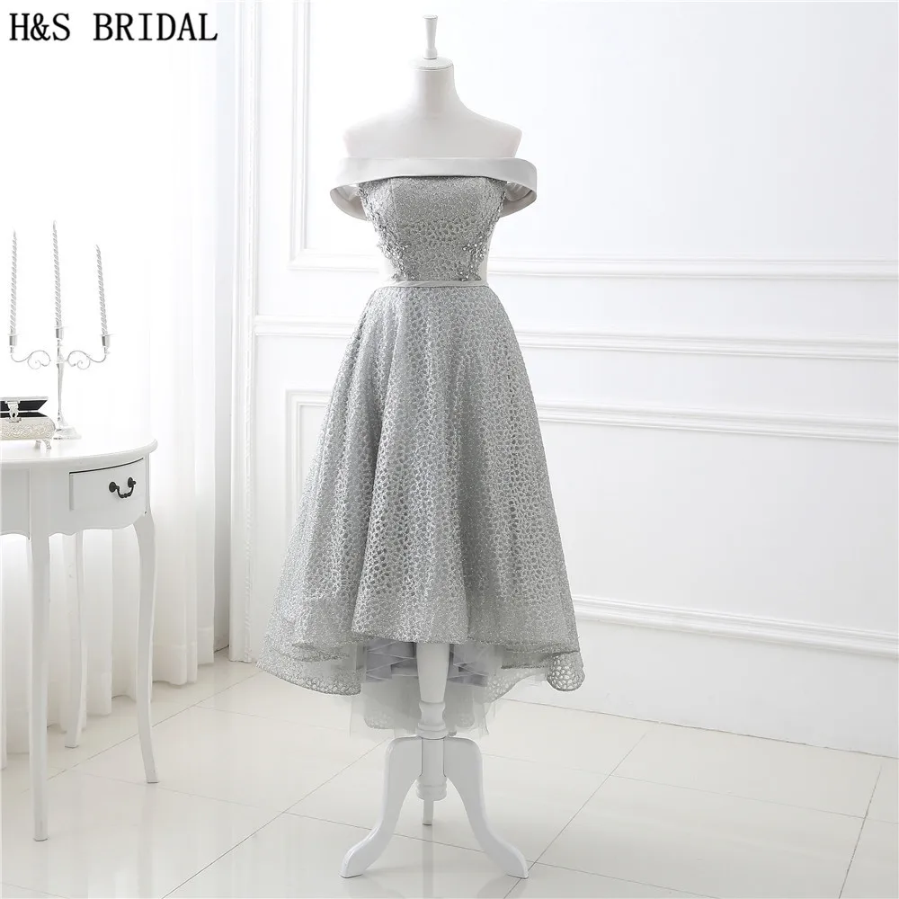 Платье для выпускного вечера с кружевной аппликацией H & S Ba недорогие платья