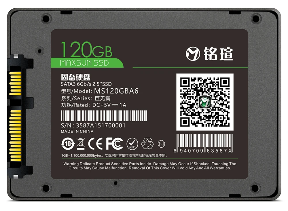 MAXSUN SSD SATAIII 2," 120 ГБ 128 ГБ 240 ГБ 256 ГБ 360 ГБ 480 ГБ 512 720 960 520 МБ/с. SMI твердотельный диск для настольных ПК ноутбук