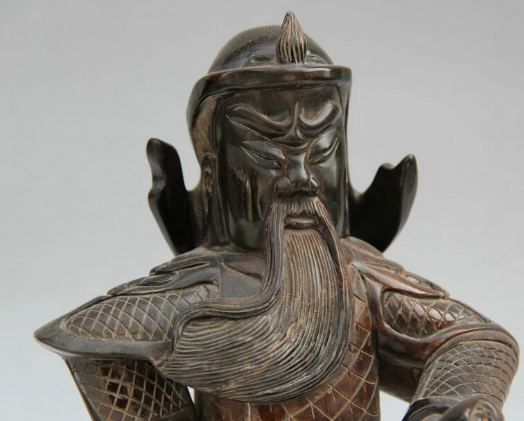 USPS в США S2302 10 &quotКитайский бычий Рог народное сиденье Guan Gong Yu Warrior God knight статуя