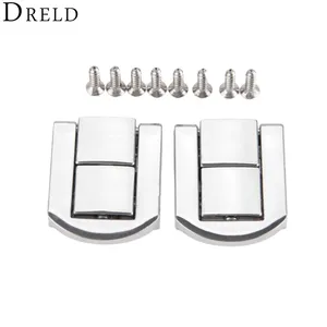 Защелки DRELD для ювелирных изделий 20*25 мм, антикварная шкатулка, замок из сплава, винтажная фурнитура, нагрудная шкатулка, застежка для чемодана