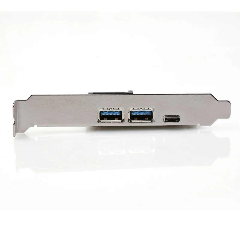 En Labs USB 3 1 GEN 1(5 Гбит/с) Type C + 2 0 A PCI e Express Card Desktop Адаптер платы расширения питание