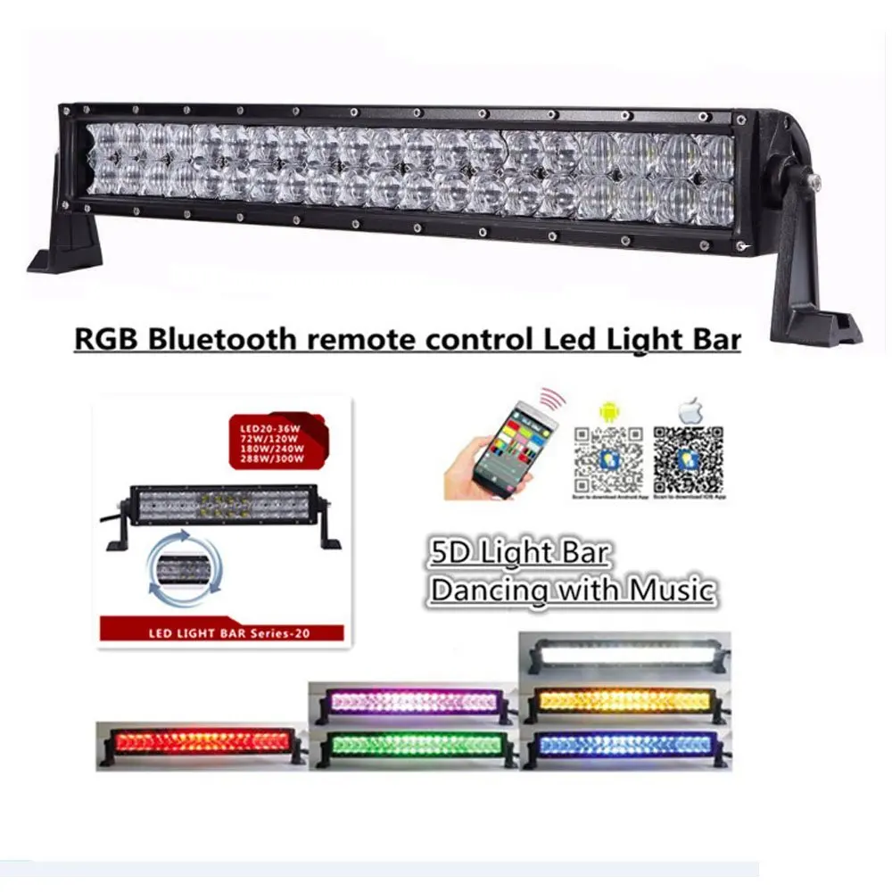 5D RGB прямой светодиодный светильник бар Подключение Strobe Flash многоцветный для