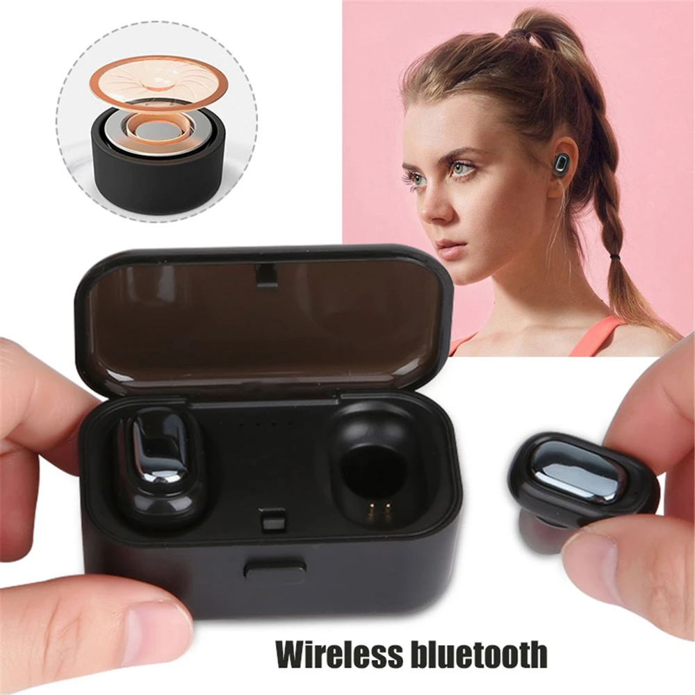 TWS 4,2 Беспроводная bluetooth-гарнитура, гарнитура с громкой связью, спортивные наушники, игровая гарнитура для телефона