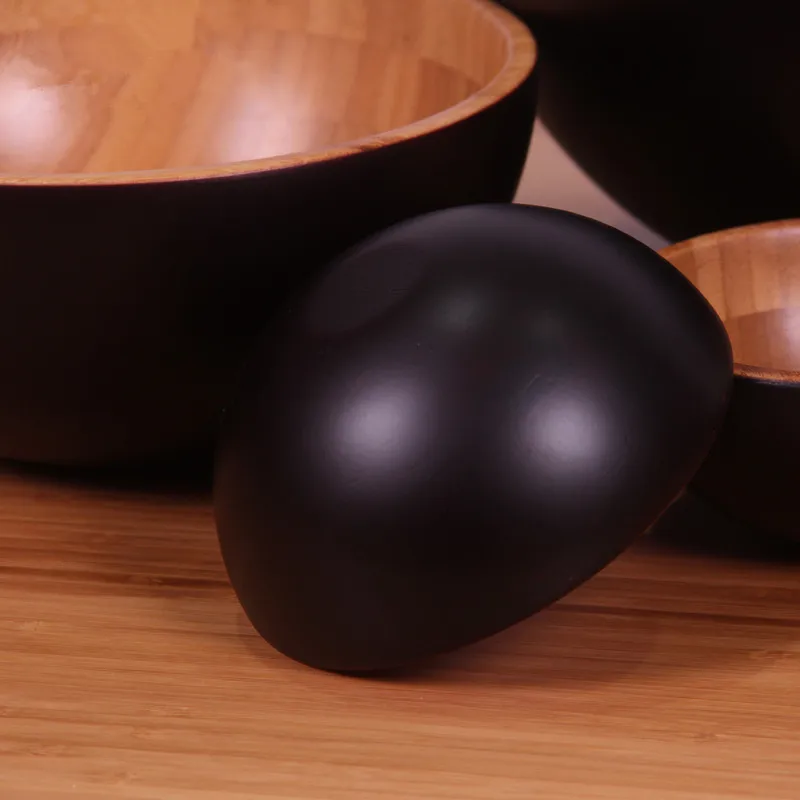 Плотная бамбуковая чаша посуда столовая детский обеденный сервис естественная