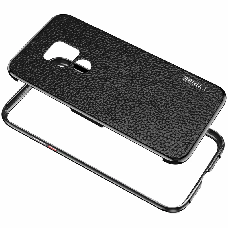 Vpower высококачественный кожаный чехол для huawei mate 20 pro, чехол с металлической рамкой для huawei mate 20 pro, защитная крышка
