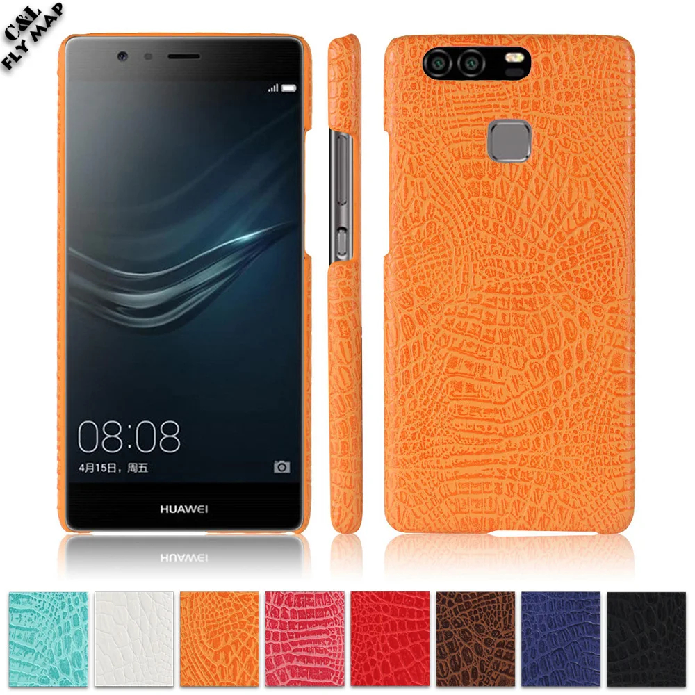 Крокодиловый Чехол для Huawei P9 EVA L09 L19 Жесткий ПК Защитный чехол телефона P 9 L29|case for