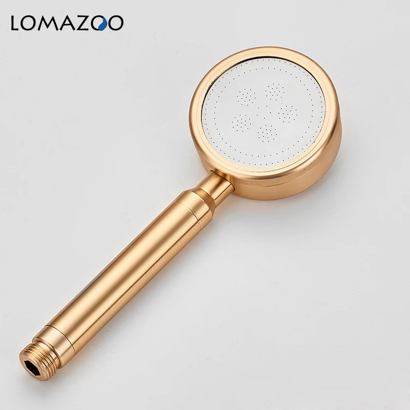 Душевая лейка LOMAZOO высокого давления для спа-салона ручная алюминиевая Лейка