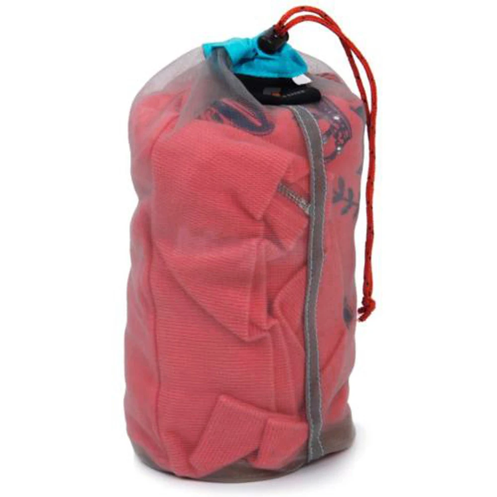 

Portable Travel Camping Sports Ultralight Mesh Storage Bag Stuff Sack Drawstring Outdoor Camping Travel Storage Bag Outdoor Tool
