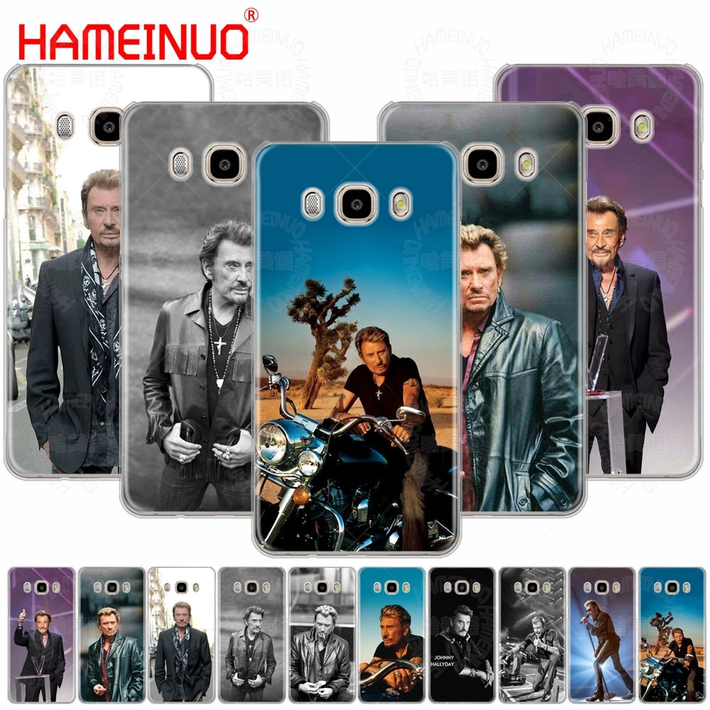 

HAMEINUO Johnny Hallyday cover phone case for Samsung Galaxy J1 J2 J3 J5 J7 MINI ACE 2016 2015 prime
