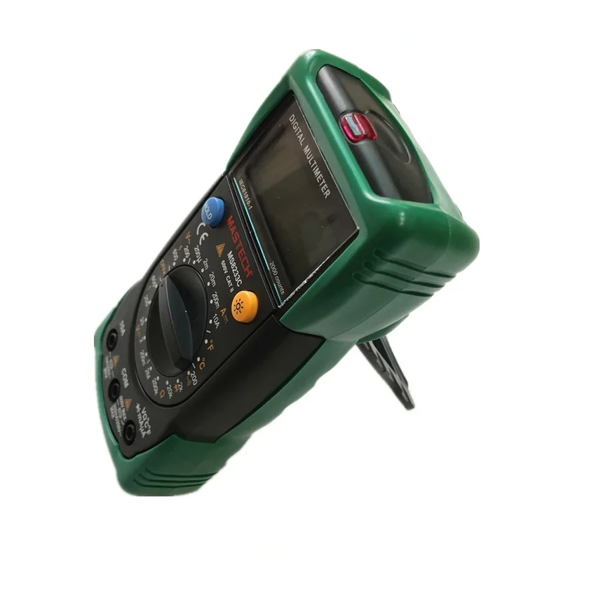 MASTECH MS8233C Цифровой бесконтактный мультиметр AC DC Напряжение Ток емкость температура тестер DMM детектор